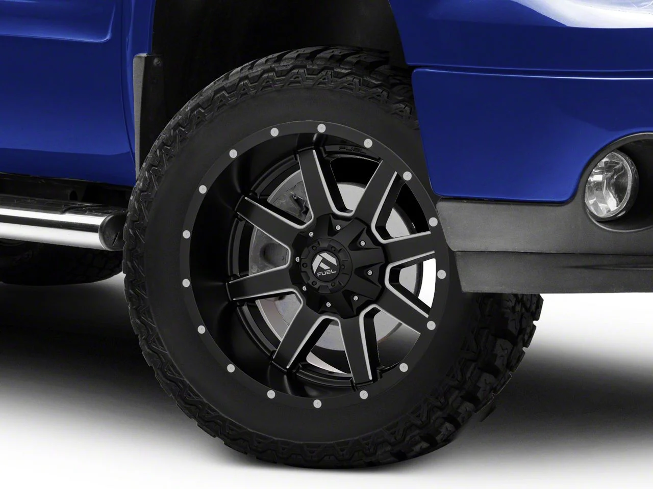 Fuel Wheels Maverick Matte Black Milled 6-Lug Wheel; 20x10; -24mm Offset (07-13 Sierra 1500)