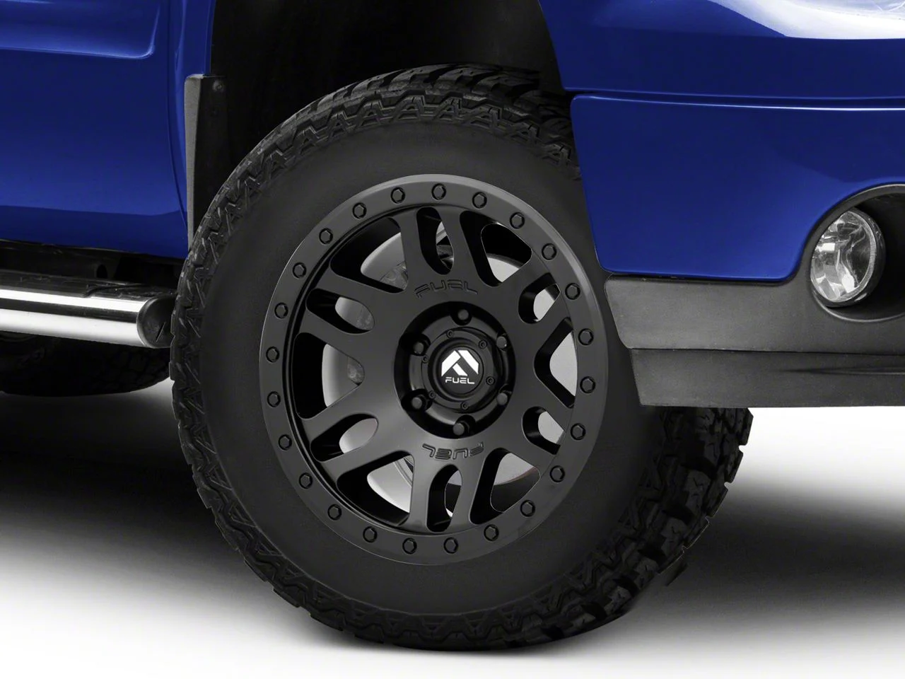 Fuel Wheels Recoil Matte Black 6-Lug Wheel; 18x9; 20mm Offset (07-13 Sierra 1500)