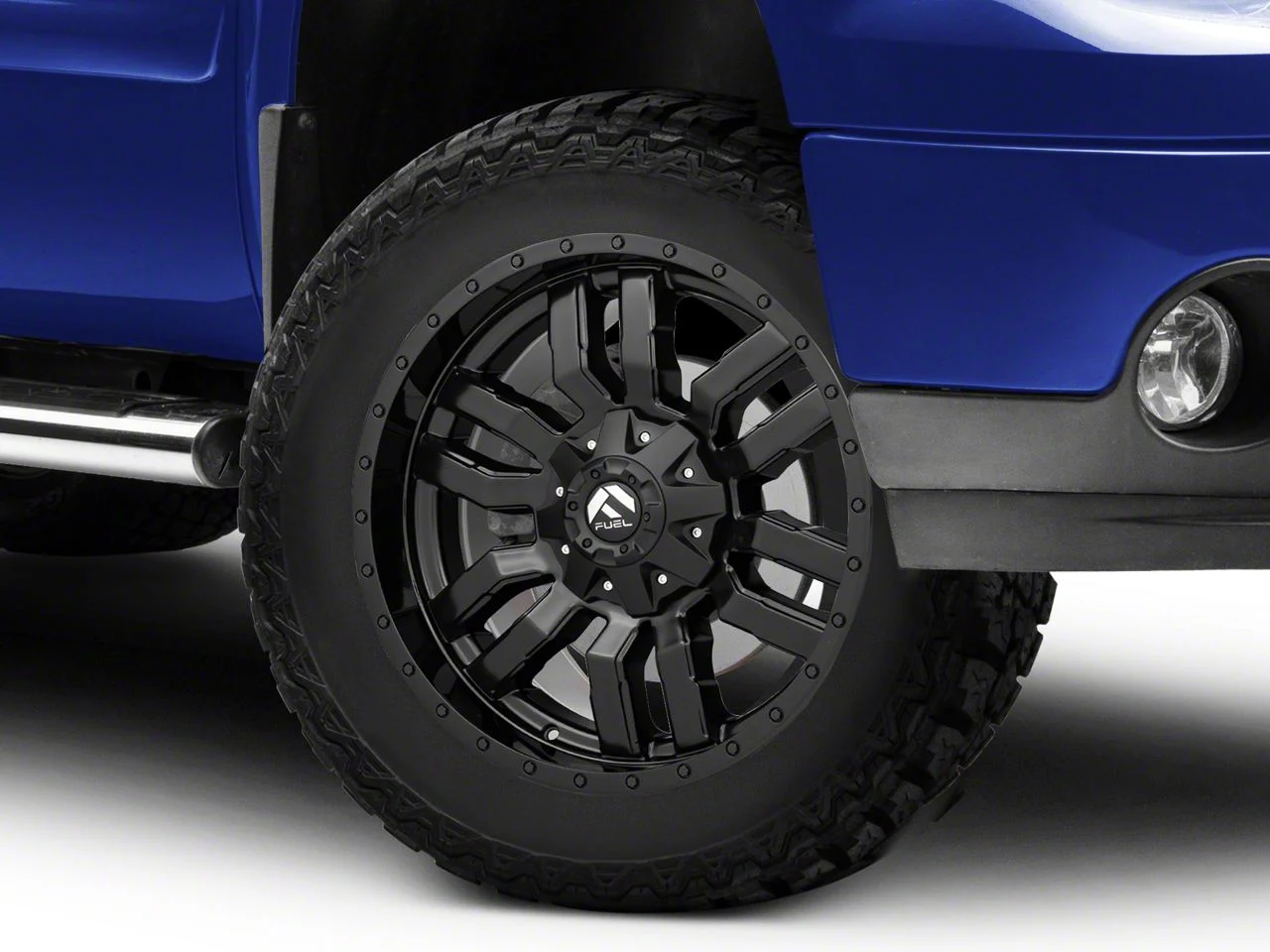 Fuel Wheels Sledge Matte Black 6-Lug Wheel; 20x9; 1mm Offset (07-13 Sierra 1500)