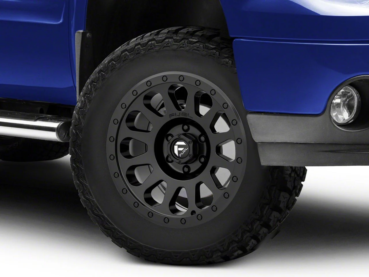 Fuel Wheels Vector Matte Black 6-Lug Wheel; 18x9; 1mm Offset (07-13 Sierra 1500)