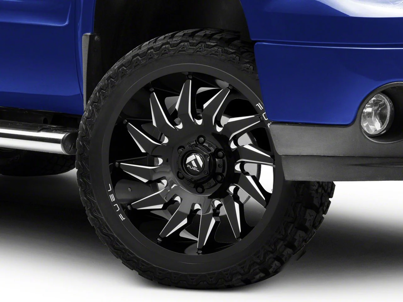 Fuel Wheels Saber Gloss Black Milled 6-Lug Wheel; 22x10; -18mm Offset (07-13 Sierra 1500)
