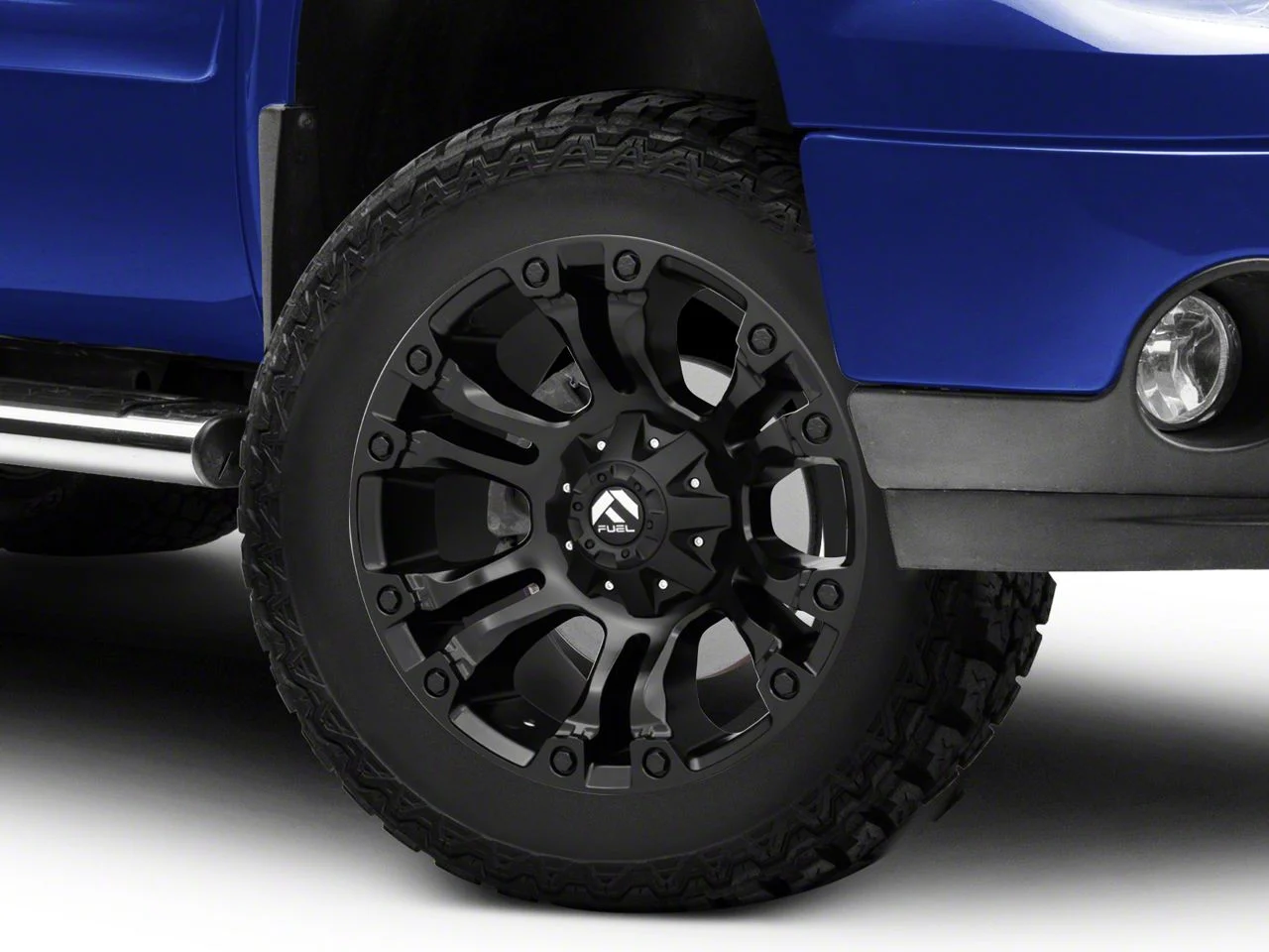 Fuel Wheels Vapor Matte Black 6-Lug Wheel; 20x9; 2mm Offset (07-13 Sierra 1500)