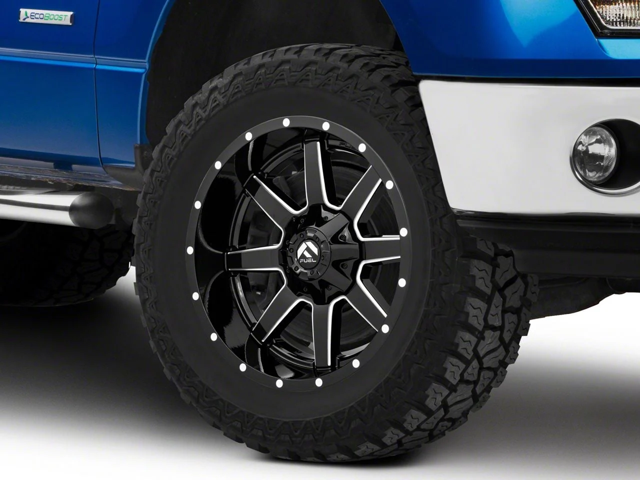 Fuel Wheels Maverick Gloss Black Milled 6-Lug Wheel; 20x10; -6mm Offset (09-14 F-150)
