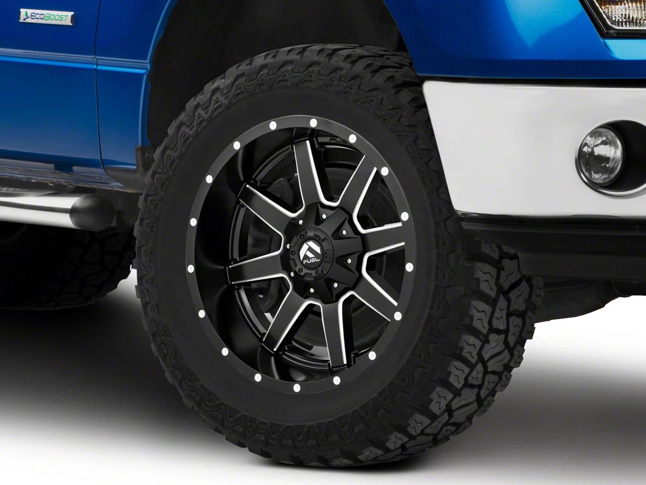 Fuel Wheels Maverick Matte Black Milled 6-Lug Wheel; 20x10; -18mm Offset (09-14 F-150)
