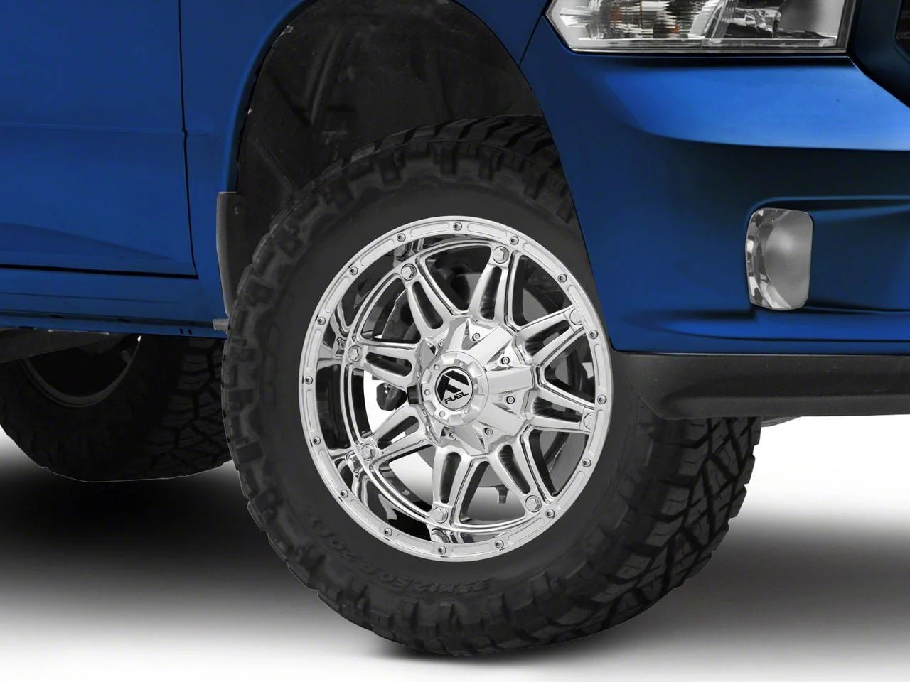 Fuel Wheels Hostage Chrome 5-Lug Wheel; 18x9; 20mm Offset (09-18 RAM 1500)
