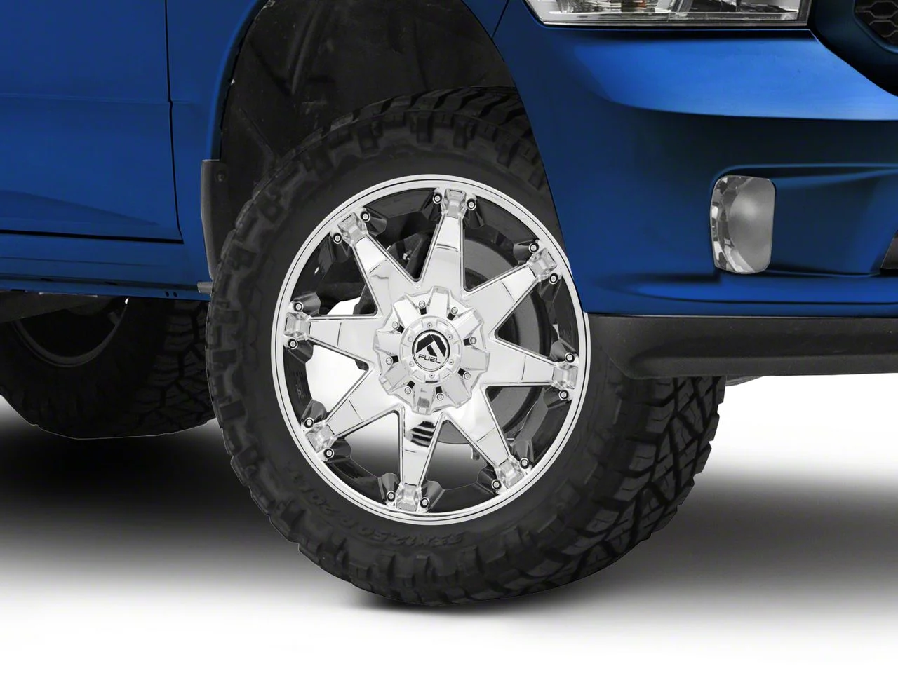 Fuel Wheels Octane Chrome 5-Lug Wheel; 20x9; 20mm Offset (09-18 RAM 1500)