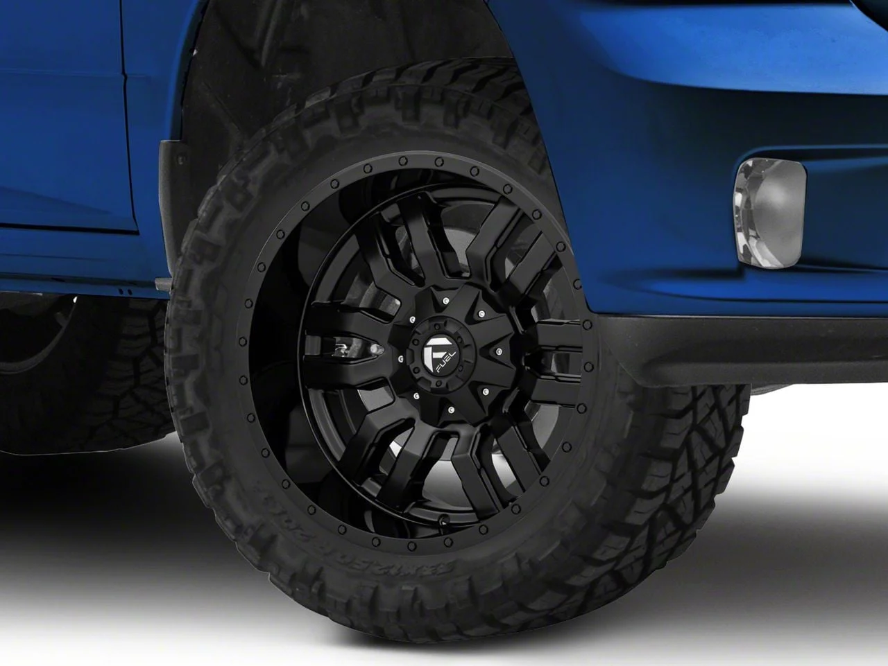 Fuel Wheels Sledge Matte Black 5-Lug Wheel; 20x9; 20mm Offset (09-18 RAM 1500)