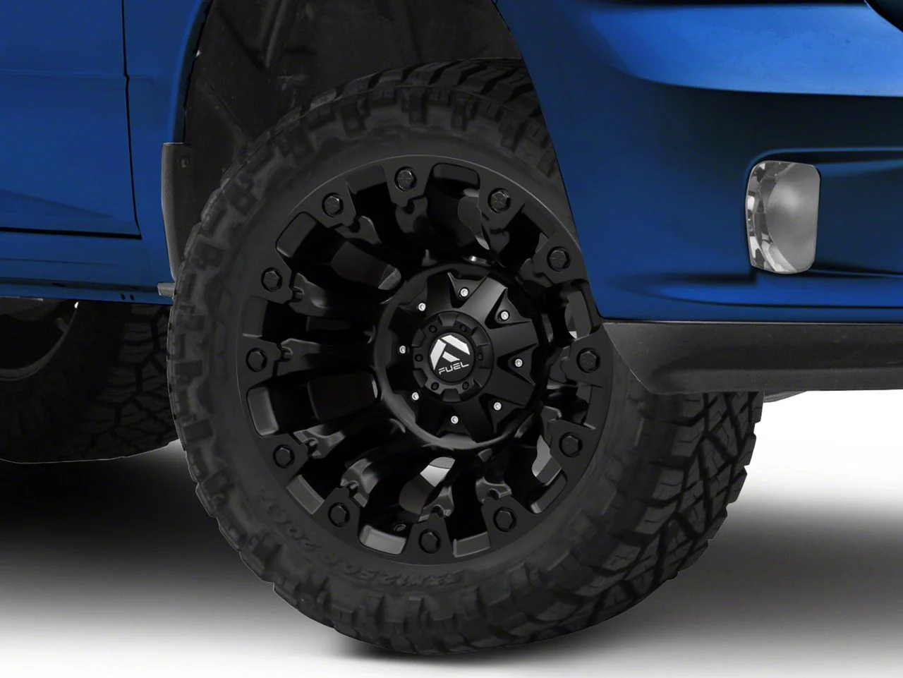 Fuel Wheels Vapor Matte Black 5-Lug Wheel; 20x9; 20mm Offset (09-18 RAM 1500)