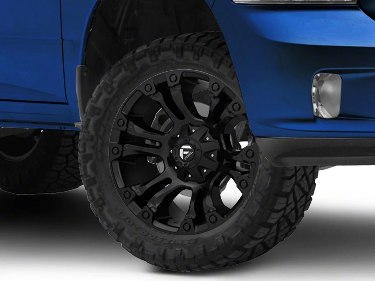 Fuel Wheels Vector Matte Black 5-Lug Wheel; 20x9; 1mm Offset (09-18 RAM 1500)