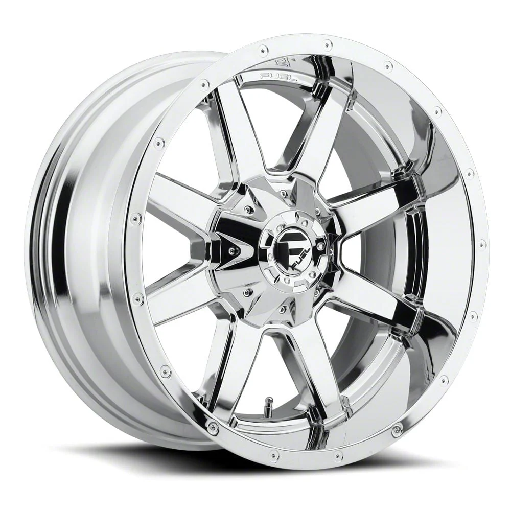 Fuel Wheels Maverick Chrome 8-Lug Wheel; 18x9; 20mm Offset (11-16 F-250 Super Duty)