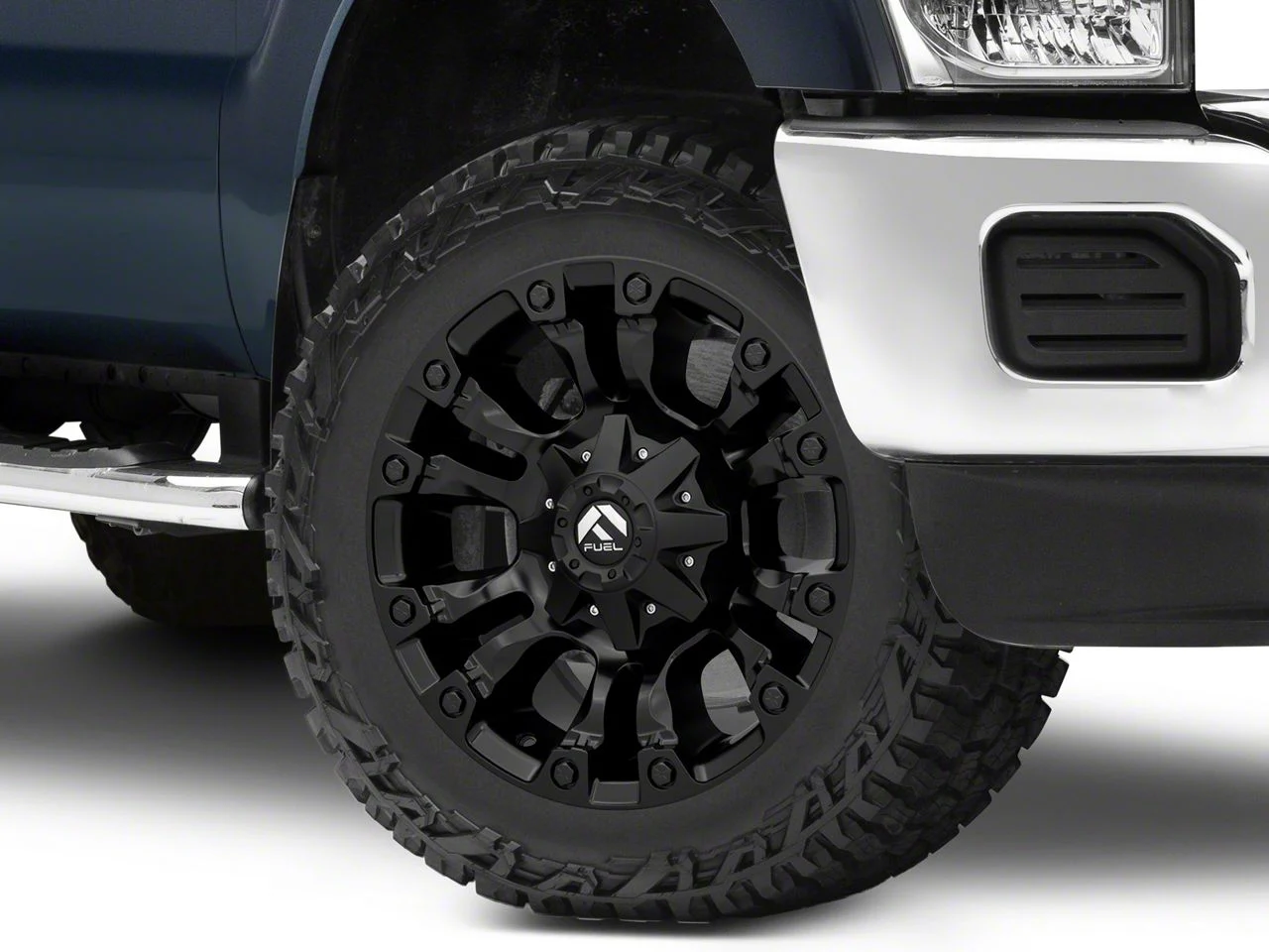 Fuel Wheels Vapor Matte Black 8-Lug Wheel; 20x9; 20mm Offset (11-16 F-250 Super Duty)