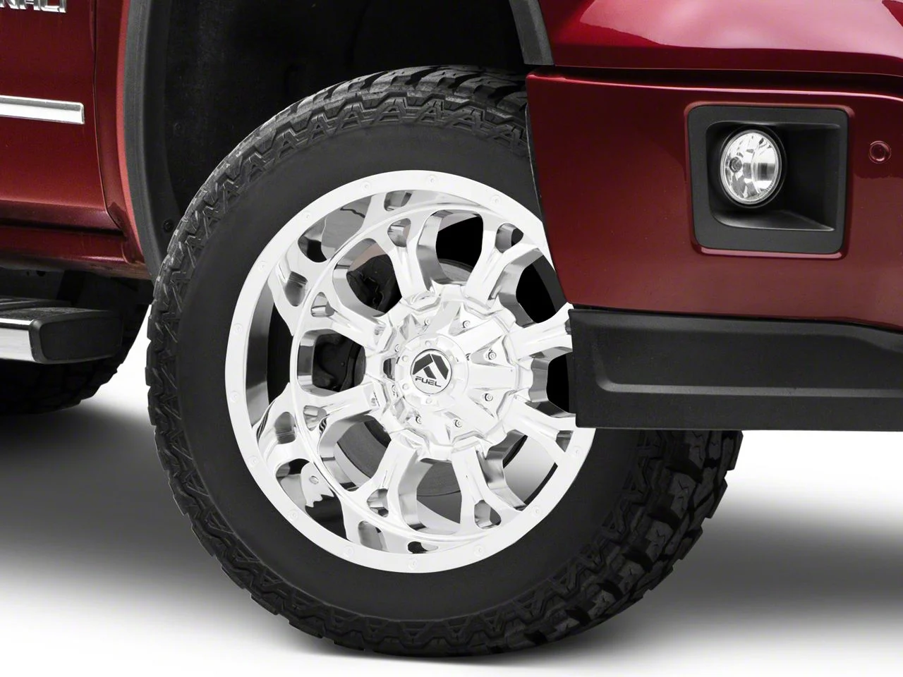 Fuel Wheels Krank Chrome 6-Lug Wheel; 20x10; -12mm Offset (14-18 Sierra 1500)