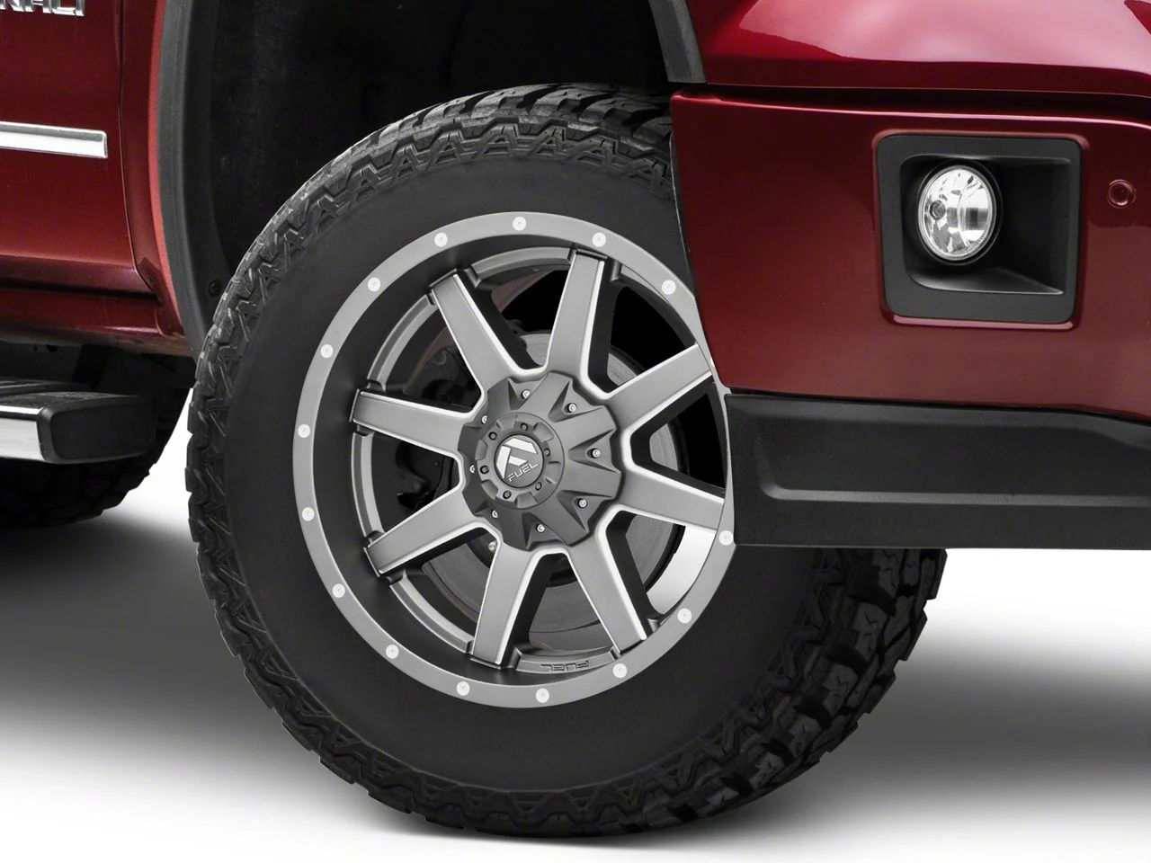 Fuel Wheels Maverick Gun Metal 6-Lug Wheel; 20x9; 1mm Offset (14-18 Sierra 1500)