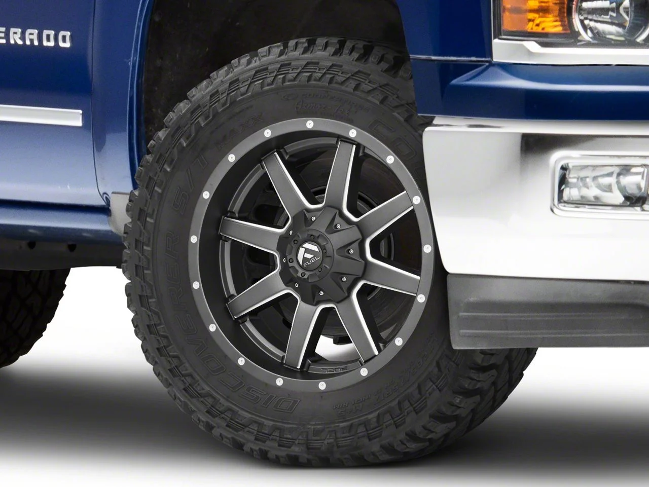 Fuel Wheels Maverick Gun Metal 6-Lug Wheel; 20x9; 1mm Offset (14-18 Silverado 1500)