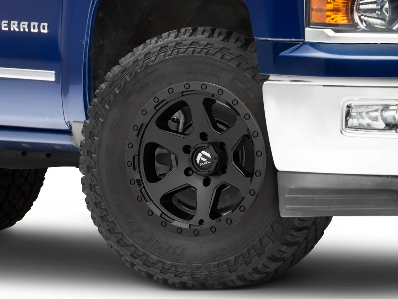 Fuel Wheels Ripper Matte Black 6-Lug Wheel; 18x9; -12mm Offset (14-18 Silverado 1500)