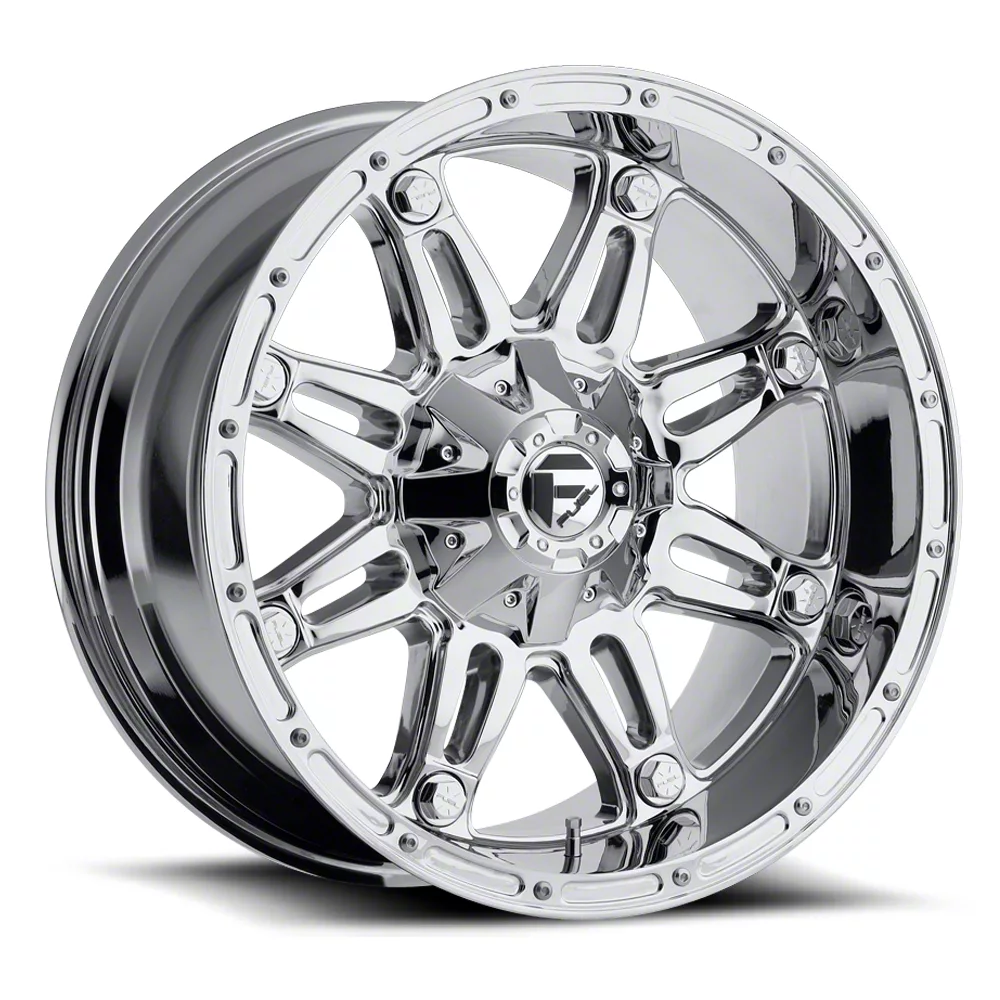Fuel Wheels Hostage Chrome 8-Lug Wheel; 18x9; -12mm Offset (17-22 F-250 Super Duty)