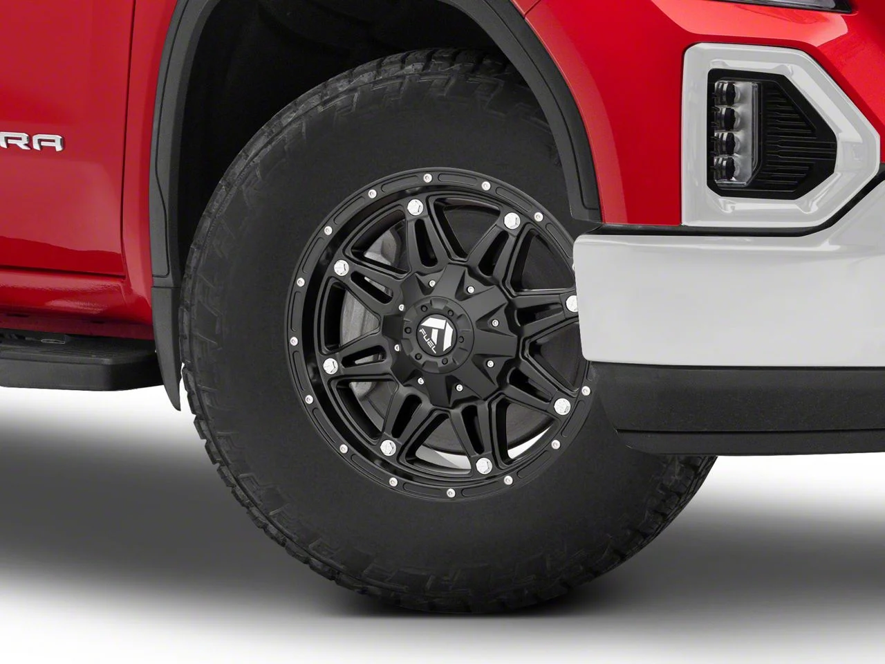 Fuel Wheels Hostage Matte Black 6-Lug Wheel; 18x9; 20mm Offset (19-26 Sierra 1500)
