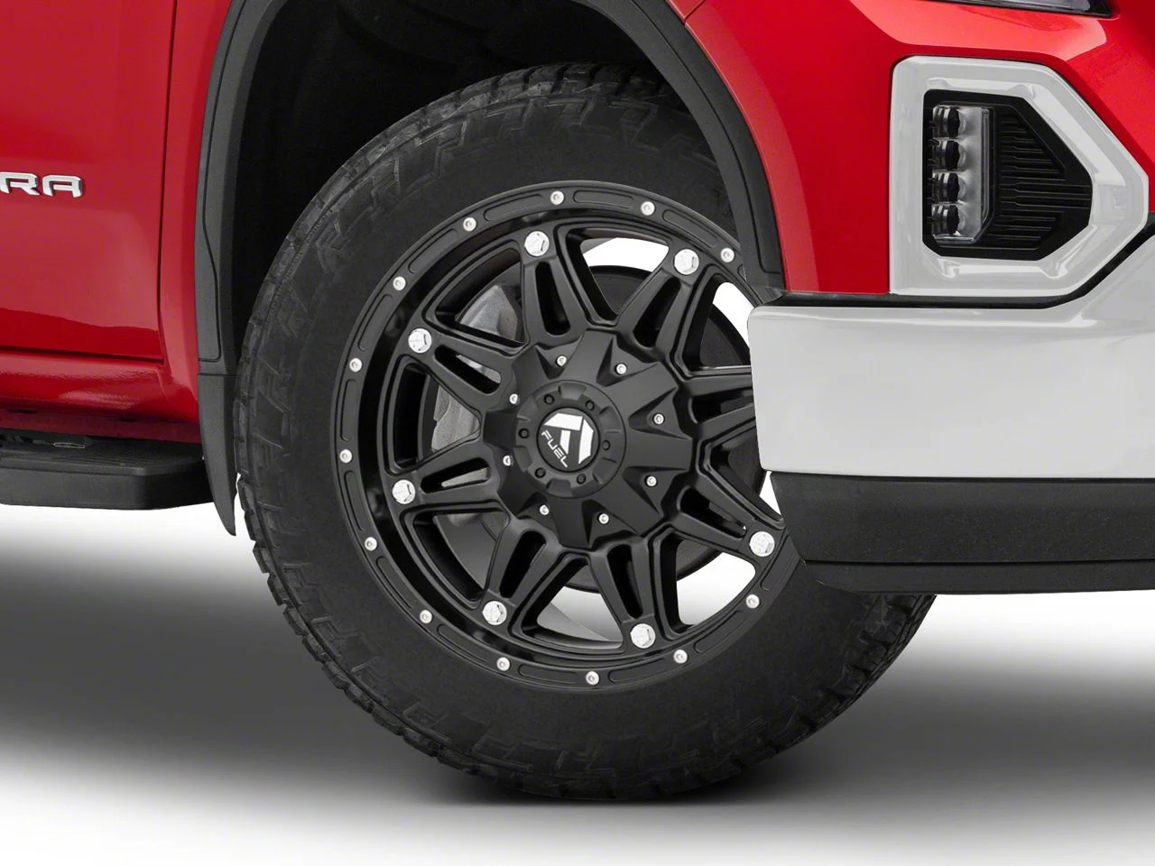 Fuel Wheels Hostage Matte Black 6-Lug Wheel; 22x9.5; 19mm Offset (19-26 Sierra 1500)