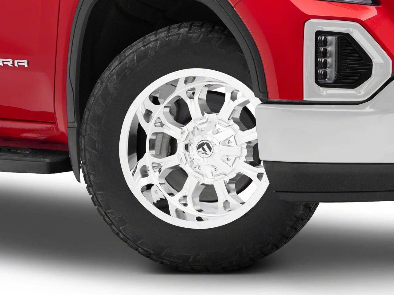 Fuel Wheels Krank Chrome 6-Lug Wheel; 20x10; -24mm Offset (19-26 Sierra 1500)