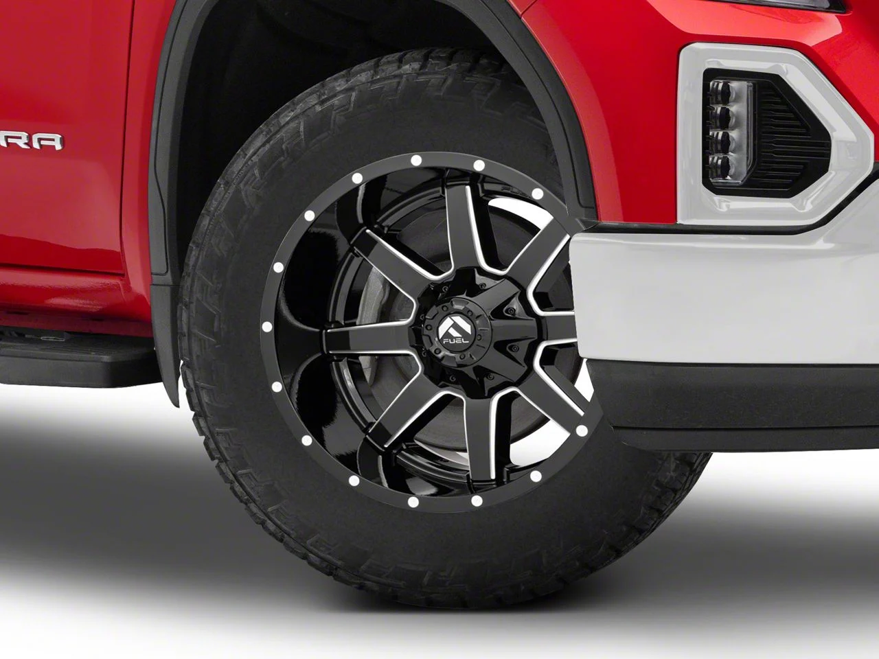 Fuel Wheels Maverick Gloss Black Milled 6-Lug Wheel; 20x9; 20mm Offset (19-26 Sierra 1500)