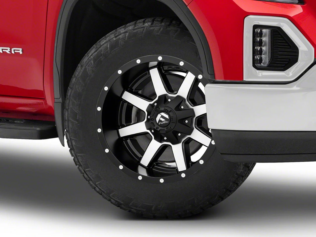 Fuel Wheels Maverick Matte Black Machined 6-Lug Wheel; 20x10; -24mm Offset (19-26 Sierra 1500)