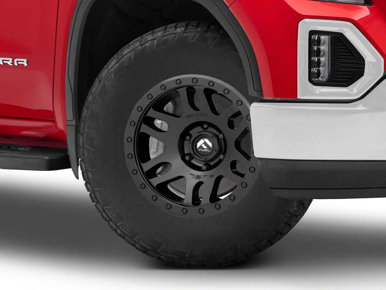 Fuel Wheels Recoil Matte Black 6-Lug Wheel; 18x9; 20mm Offset (19-26 Sierra 1500)