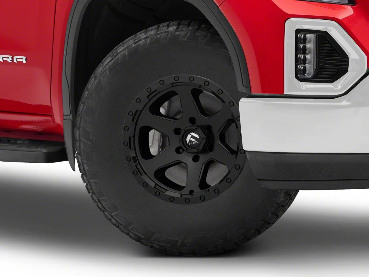 Fuel Wheels Ripper Matte Black 6-Lug Wheel; 17x9; 20mm Offset (19-26 Sierra 1500)