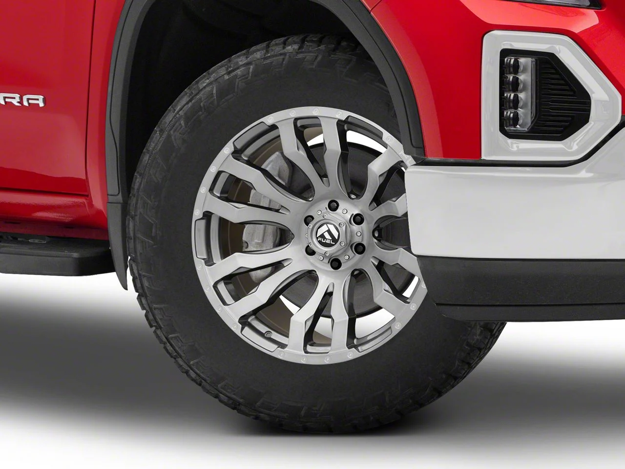 Fuel Wheels Blitz Platinum Brushed Gunmetal 6-Lug Wheel; 20x10; -18mm Offset (19-26 Sierra 1500)