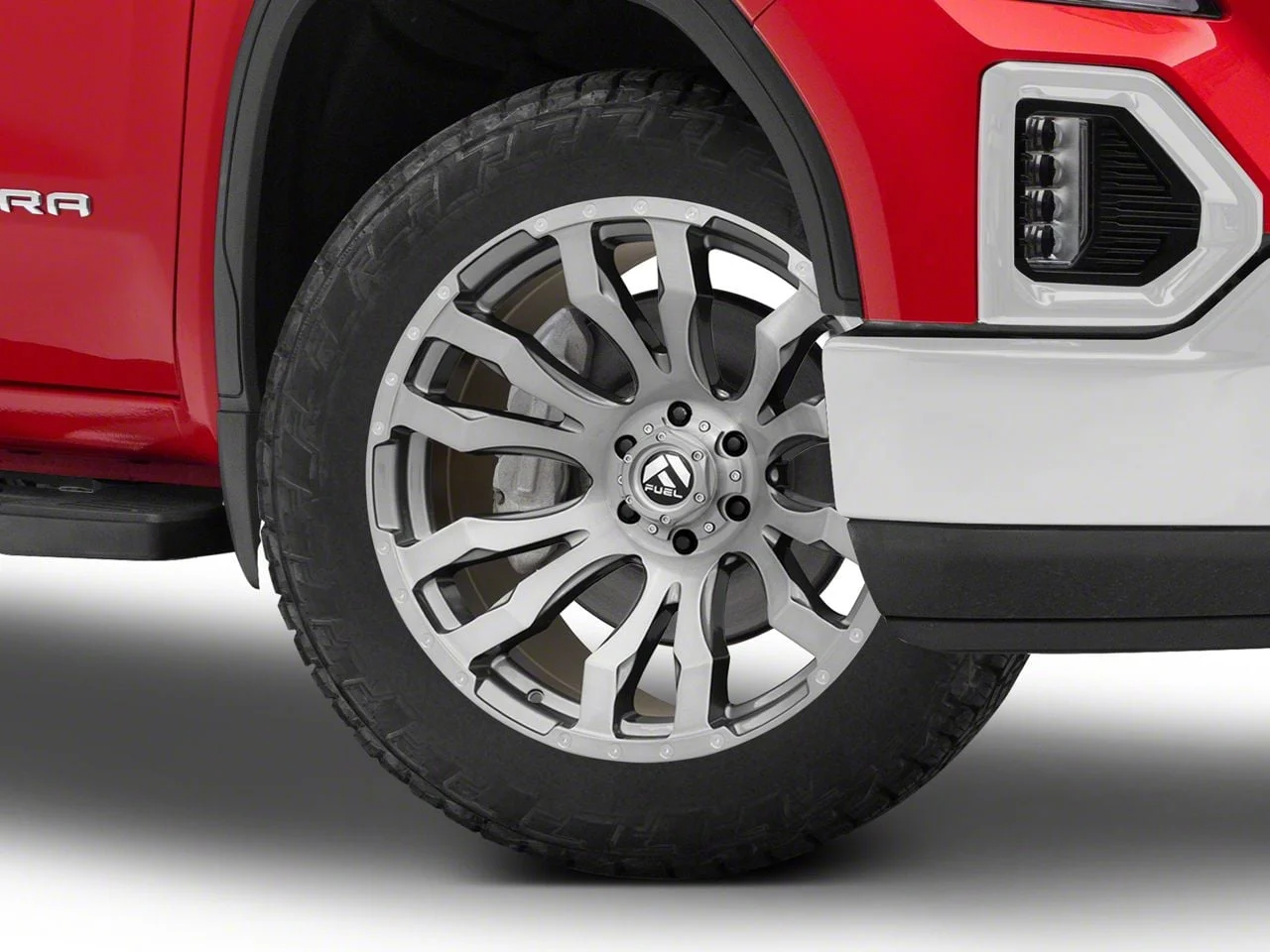 Fuel Wheels Blitz Platinum Brushed Gunmetal 6-Lug Wheel; 22x10; -18mm Offset (19-26 Sierra 1500)