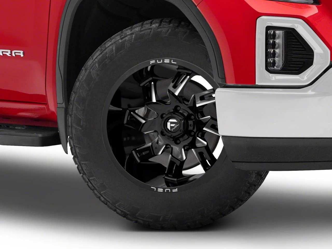 Fuel Wheels Lockdown Gloss Black Milled 6-Lug Wheel; 20x10; -18mm Offset (19-26 Sierra 1500)