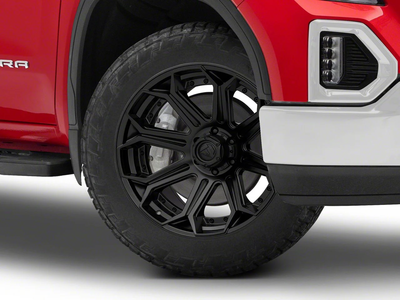 Fuel Wheels Siege Matte Black 6-Lug Wheel; 22x10; -18mm Offset (19-26 Sierra 1500)