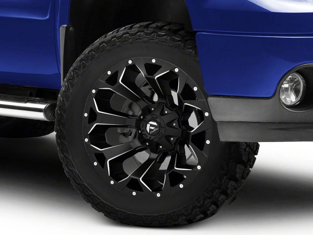 Fuel Wheels Assault Satin Black Milled 6-Lug Wheel; 20x10; -18mm Offset (07-13 Sierra 1500)