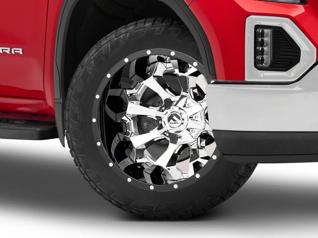 Fuel Wheels Assault Chrome 6-Lug Wheel; 22x12; -44mm Offset (19-26 Sierra 1500)