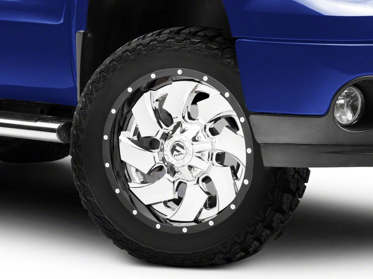 Fuel Wheels Cleaver Chrome 6-Lug Wheel; 20x10; -19mm Offset (07-13 Sierra 1500)