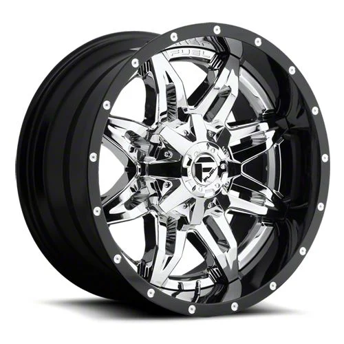 Fuel Wheels Lethal Chrome 6-Lug Wheel; 20x10; -19mm Offset (07-13 Sierra 1500)