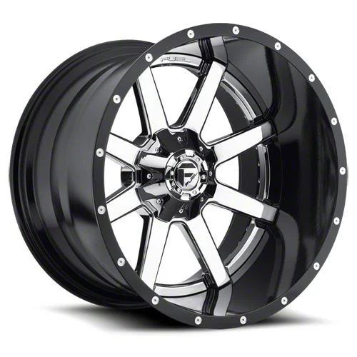 Fuel Wheels Maverick 2-Piece Chrome 6-Lug Wheel; 20x12; -44mm Offset (19-26 Sierra 1500)