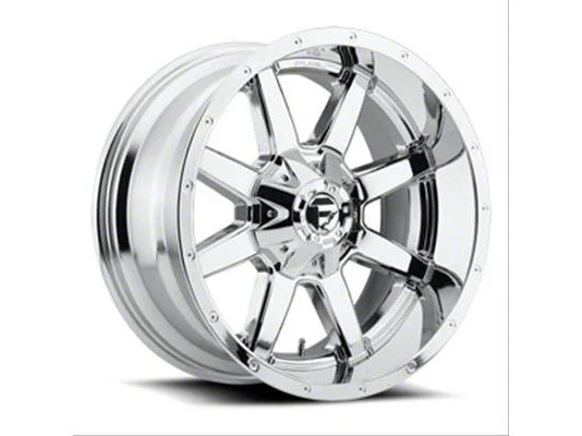 Fuel Wheels Maverick Chrome 6-Lug Wheel; 20x12; -44mm Offset (07-13 Silverado 1500)