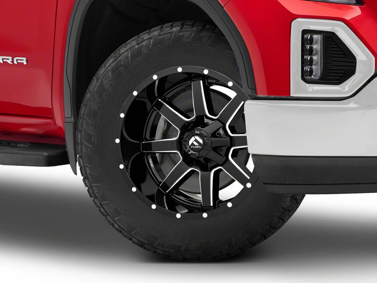 Fuel Wheels Maverick Gloss Black Milled 6-Lug Wheel; 20x12; -44mm Offset (19-26 Sierra 1500)