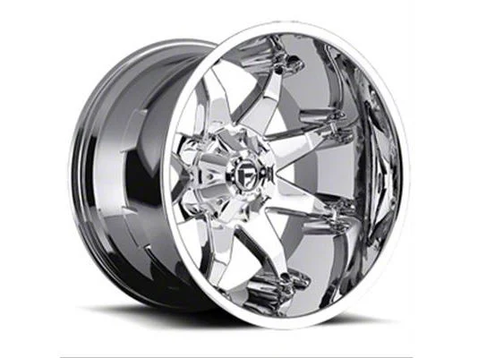 Fuel Wheels Octane Chrome 6-Lug Wheel; 20x12; -44mm Offset (19-26 Silverado 1500)