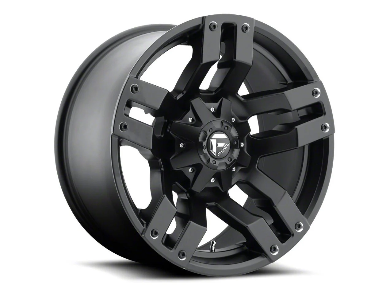 Fuel Wheels Pump Matte Black 6-Lug Wheel; 20x10; -24mm Offset (19-26 Sierra 1500)