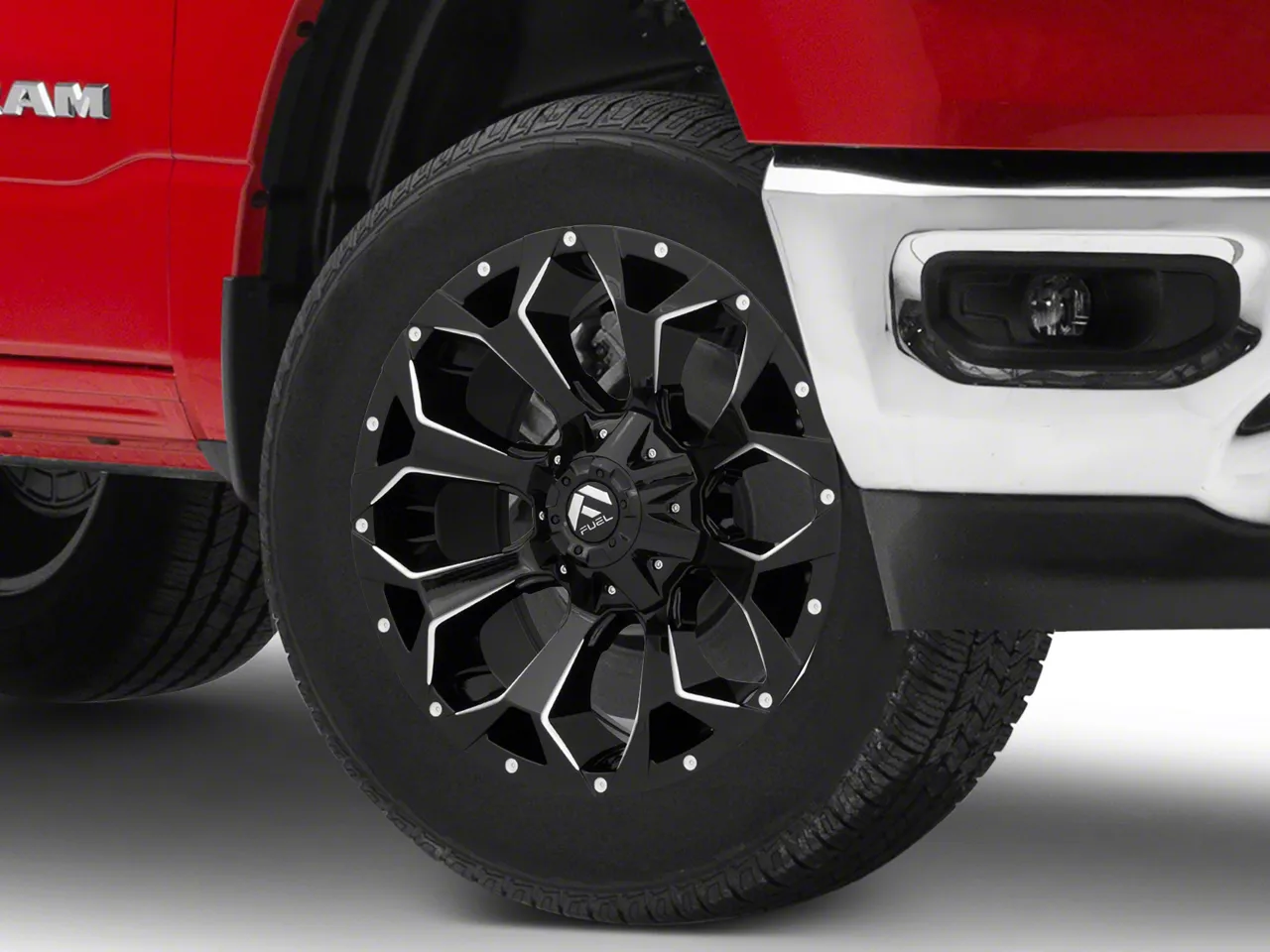 Fuel Wheels Assault Gloss Black 6-Lug Wheel; 20x9; 1mm Offset (19-26 RAM 1500)