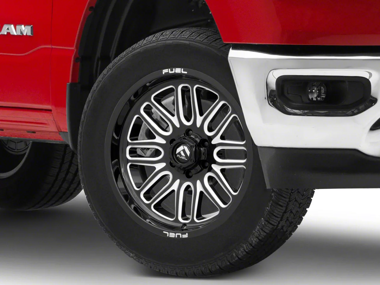 Fuel Wheels Ignite Gloss Black Milled 6-Lug Wheel; 20x10; -19mm Offset (19-26 RAM 1500)