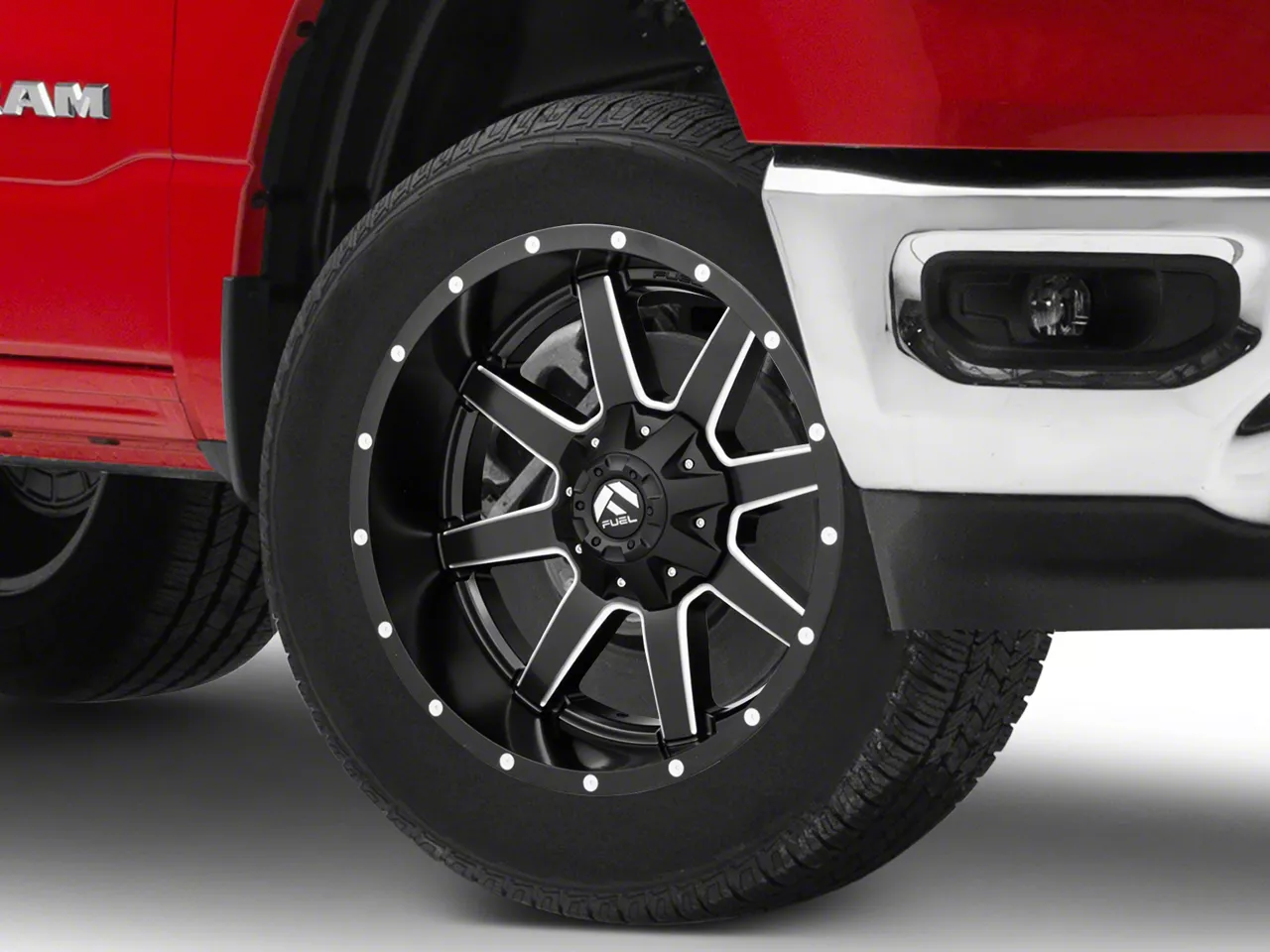 Fuel Wheels Maverick Matte Black Milled 6-Lug Wheel; 20x10; -18mm Offset (19-26 RAM 1500)