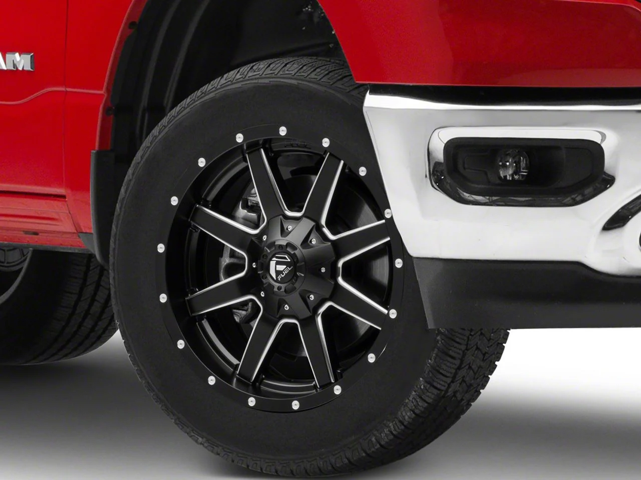 Fuel Wheels Maverick Matte Black Milled 6-Lug Wheel; 20x9; 20mm Offset (19-26 RAM 1500)