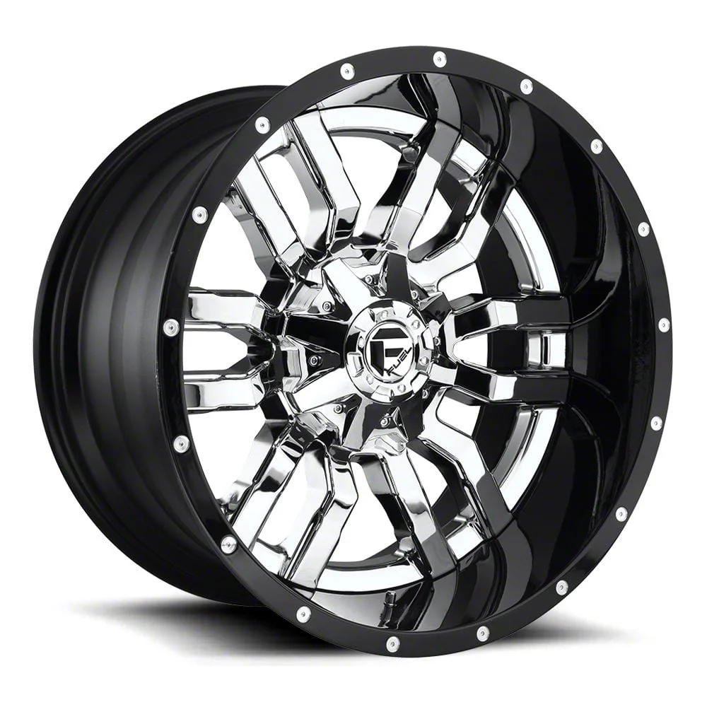 Fuel Wheels Sledge Chrome 6-Lug Wheel; 22x10; -13mm Offset (19-26 RAM 1500)