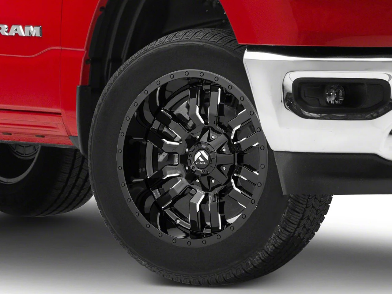 Fuel Wheels Sledge Gloss Black Milled 6-Lug Wheel; 20x9; 20mm Offset (19-26 RAM 1500)