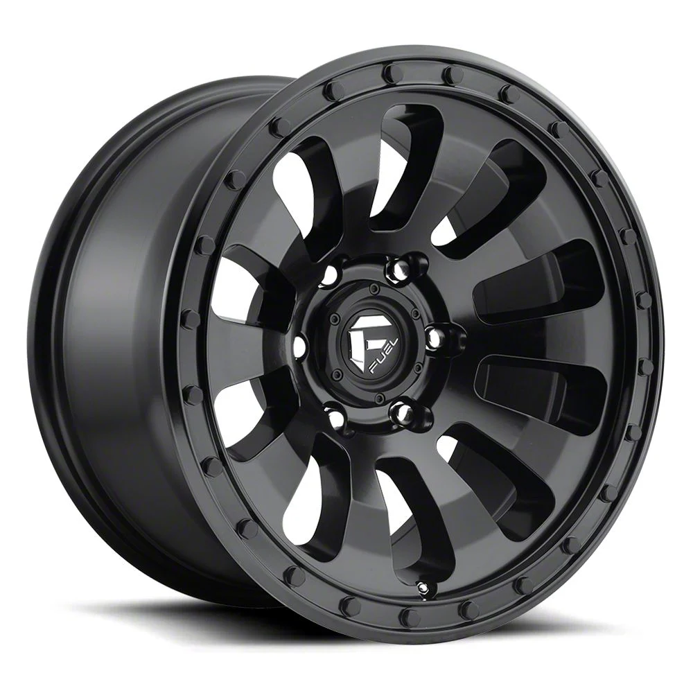 Fuel Wheels Tactic Matte Black 6-Lug Wheel; 20x9; 1mm Offset (19-26 RAM 1500)