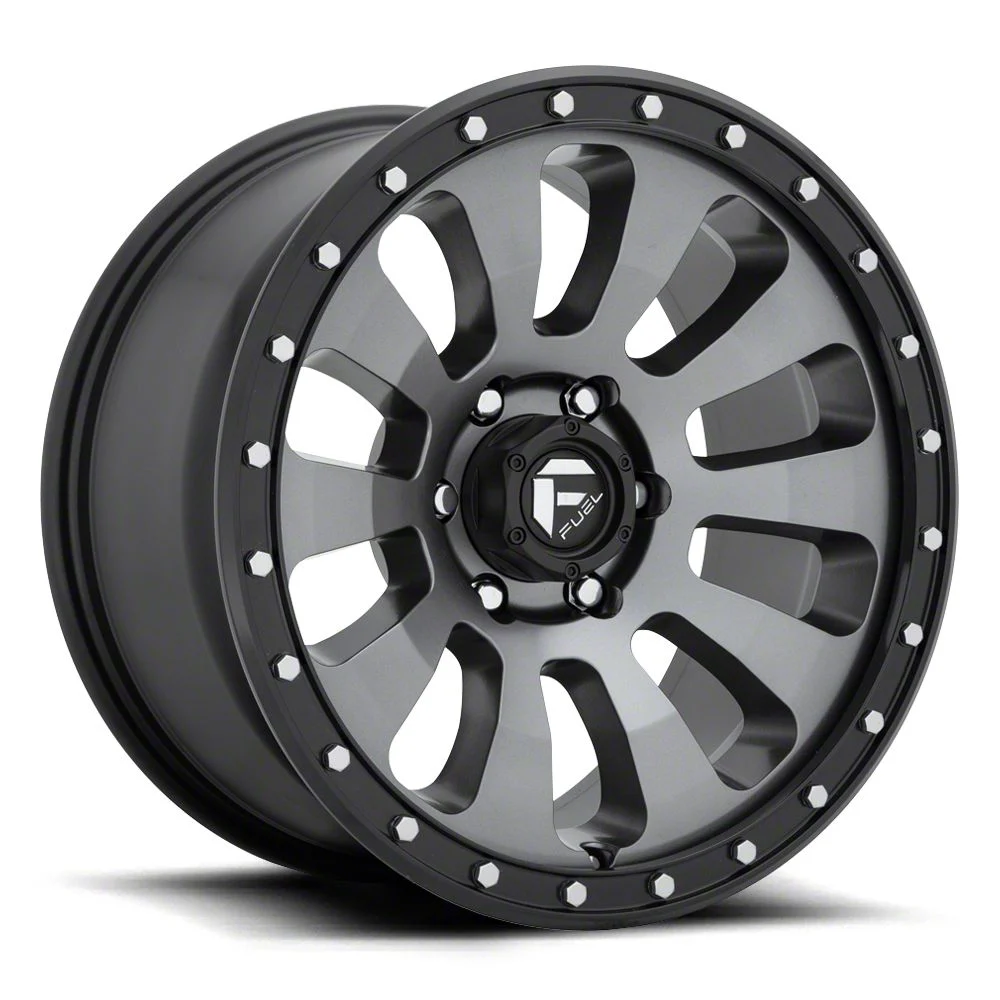 Fuel Wheels Tactic Matte Gunmetal 6-Lug Wheel; 20x9; 1mm Offset (19-26 RAM 1500)