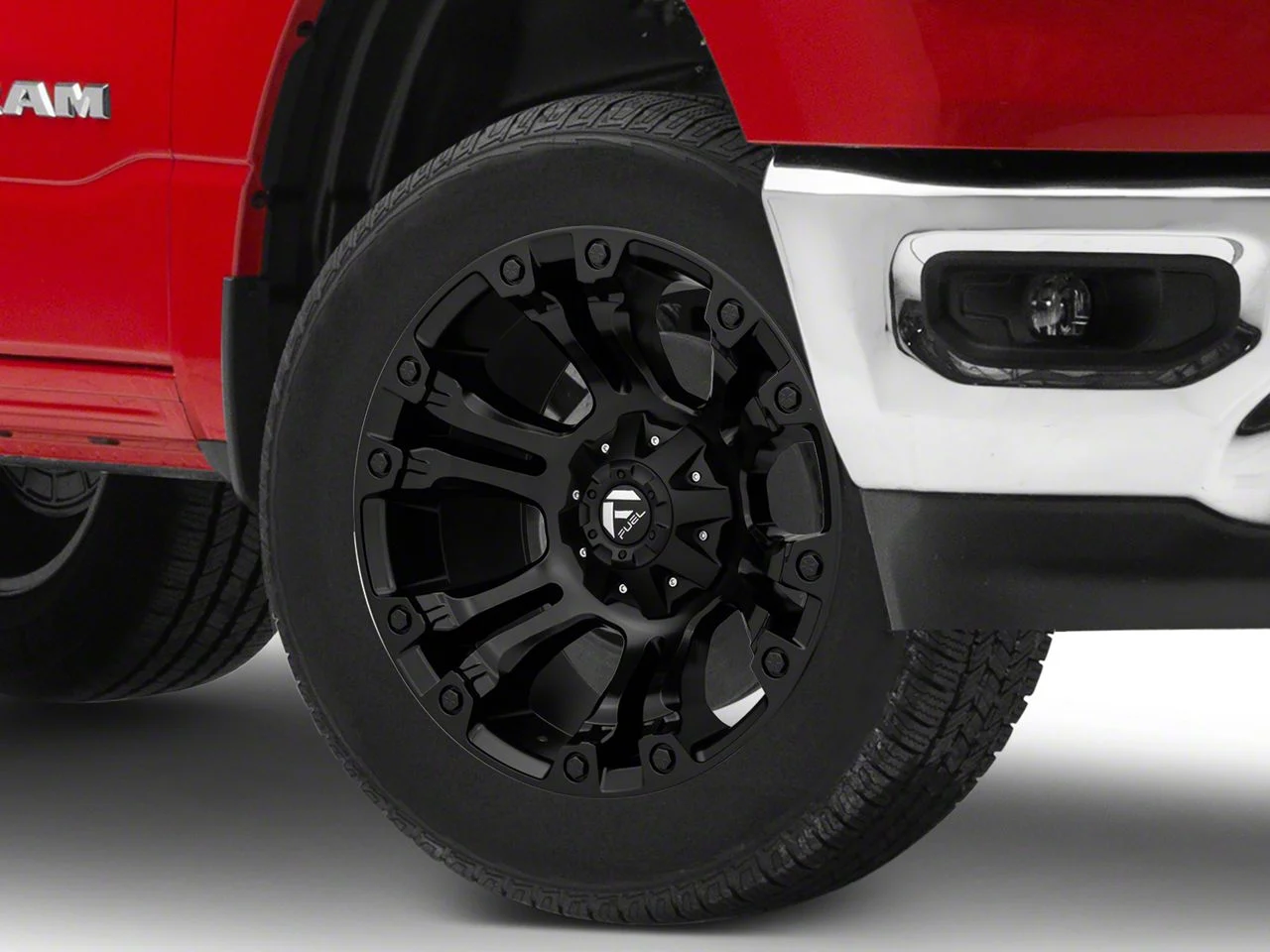 Fuel Wheels Vapor Matte Black 6-Lug Wheel; 20x9; 1mm Offset (19-26 RAM 1500)