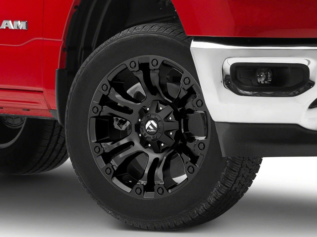 Fuel Wheels Vapor Matte Black 6-Lug Wheel; 20x9; 2mm Offset (19-26 RAM 1500)